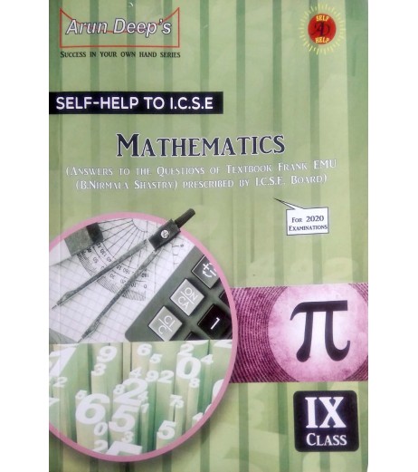 Arun Deeps Self-Help to I.C.S.E. Mathematics 9 | Latest Edition ICSE Class 9 - SchoolChamp.net